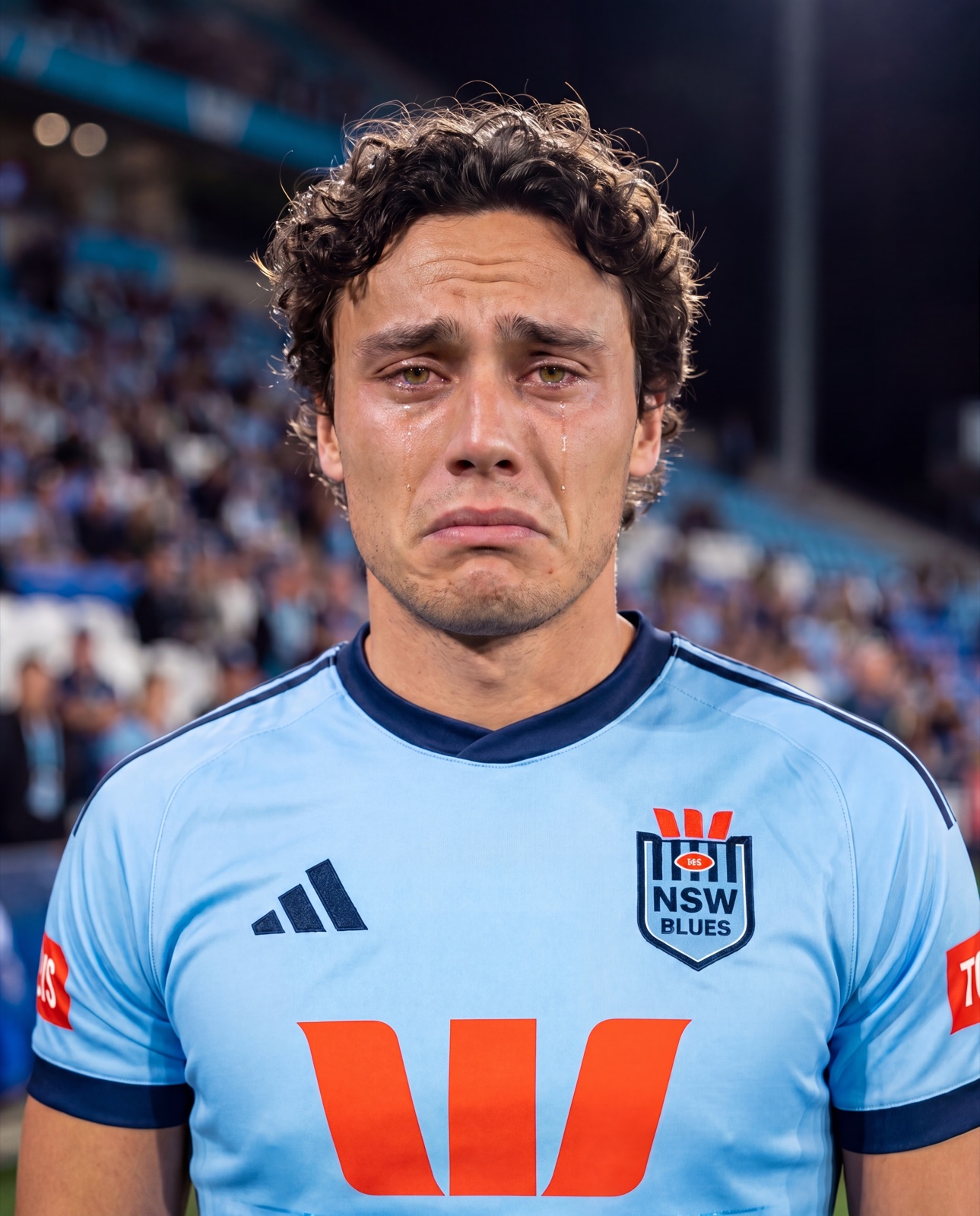 The author, a Concerned Blues Supporter.